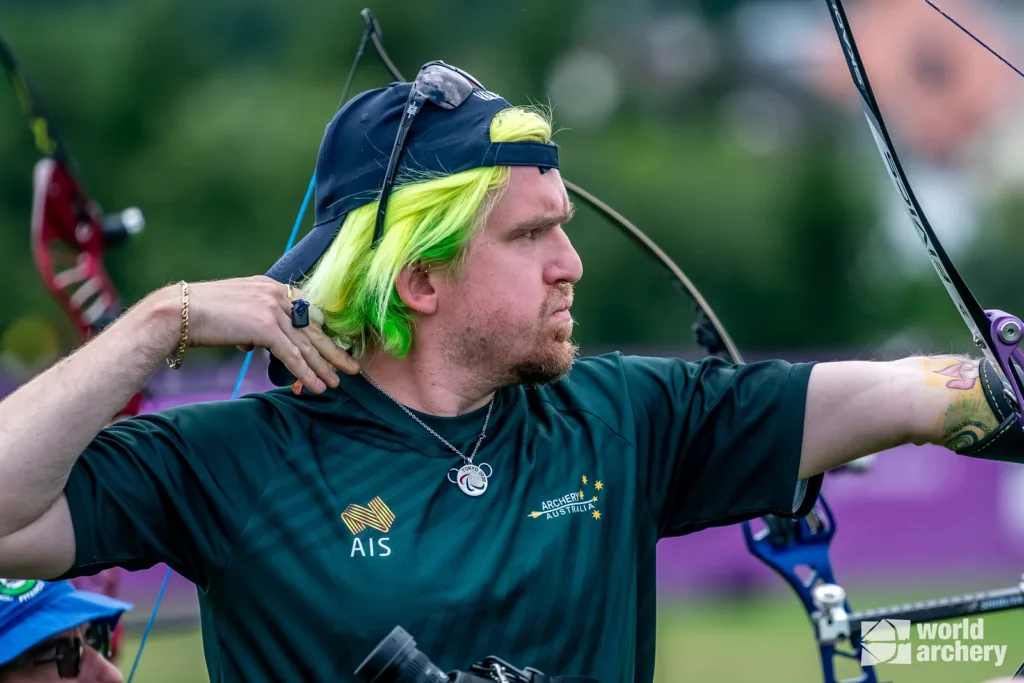 Taymon Kenton-Smith aiming