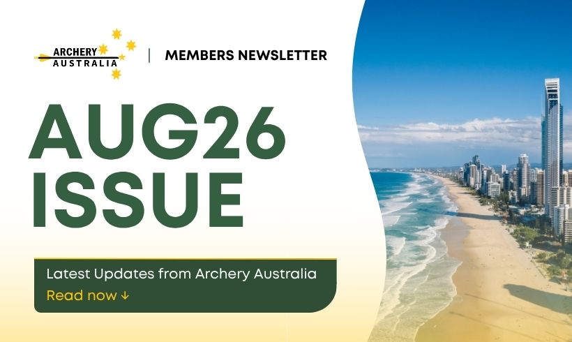 August 2026 Newsletter Archery Australia